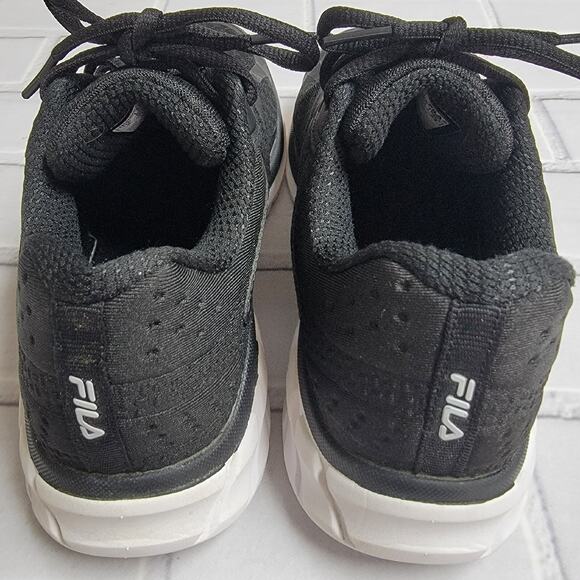 Fila Memory Speedstride 4 5RM00928-013 Running Sneakers Black Women's Size 6 - Picture 4 of 7